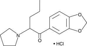 (+)-<wbr/>3,4-Methylene<wbr/>dioxy Pyrovalerone (hydro<wbr>chloride)