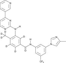 Nilotinib-d<sub>6</sub>