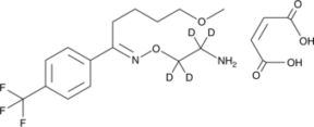 Fluvoxamine-d<sub>4</sub> (maleate)