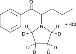 ?-Pyrrolidino<wbr/>pentiophenone<wbr/>-d<sub>8</sub> (hydro<wbr/>chloride)